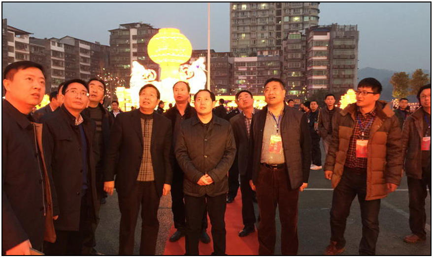 2015达州大型迎春元宵灯会