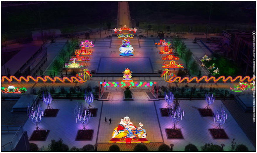 2015年通江首届迎春灯会